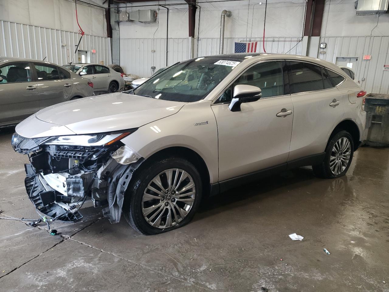 2021 Toyota Venza Le na sprzedaż w Franklin, WI - Front End