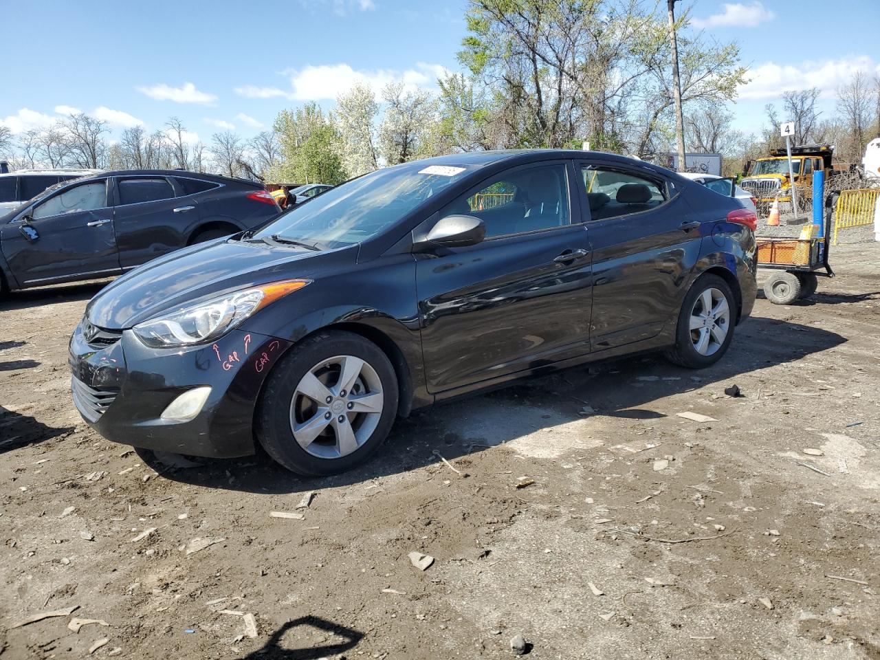 2012 Hyundai Elantra Gls na sprzedaż w Baltimore, MD - Vandalism