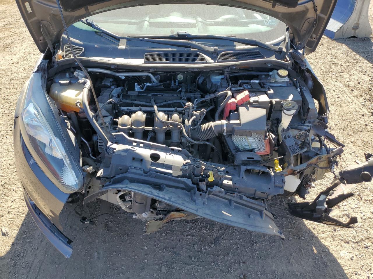 2014 Ford Fiesta Se VIN: 3FADP4EJ2EM169162 Lot: 55123455