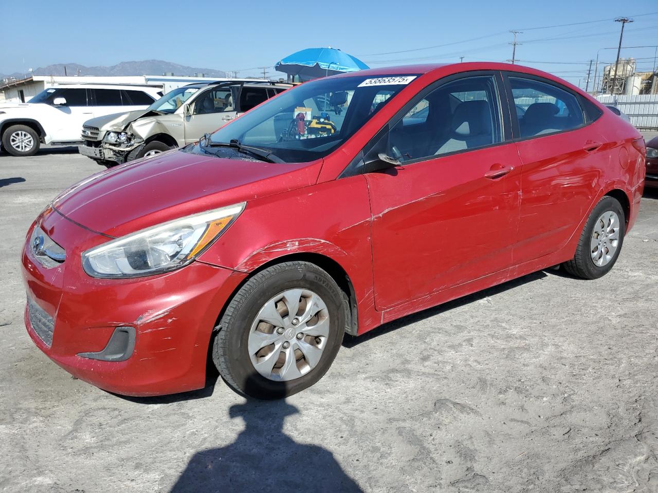 2017 Hyundai Accent Se for Sale in Sun Valley, CA - All Over