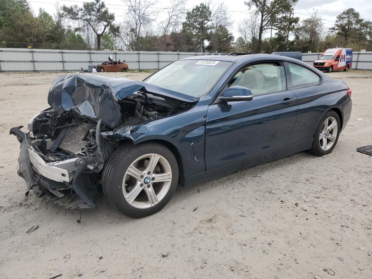 2015 Bmw 428 I на продаже в Hampton, VA - Front End