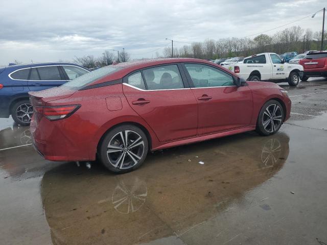  NISSAN SENTRA 2021 Czerwony