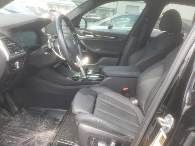  BMW X3 2021 Чорний