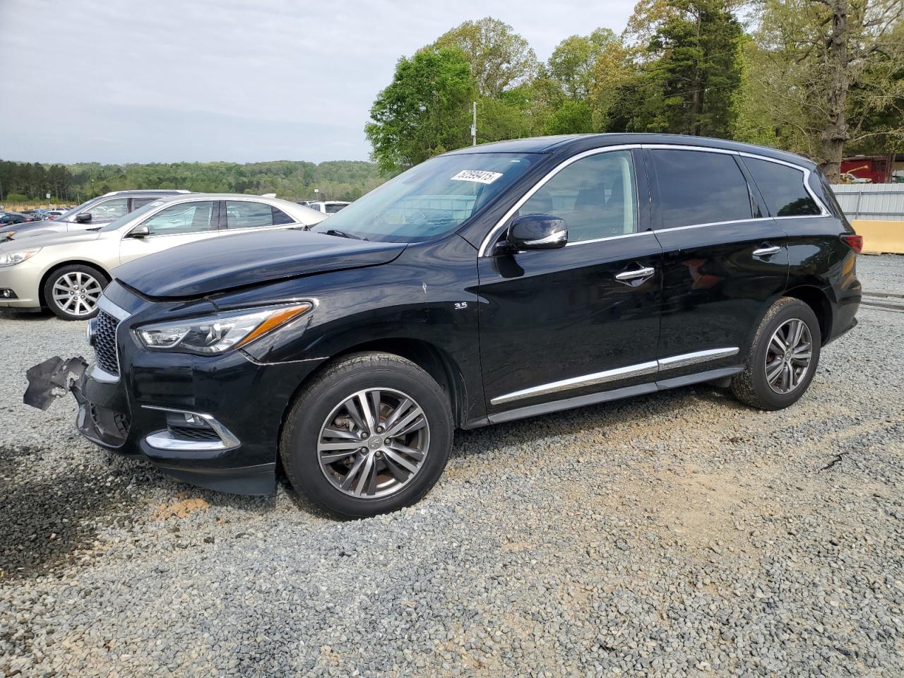 2020 Infiniti Qx60 Luxe за продажба в Concord, NC - Front End