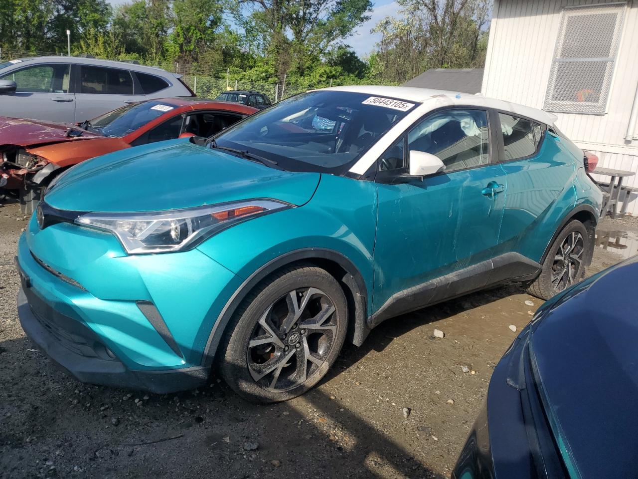 2018 Toyota C-Hr Xle en Venta en Baltimore, MD - Side
