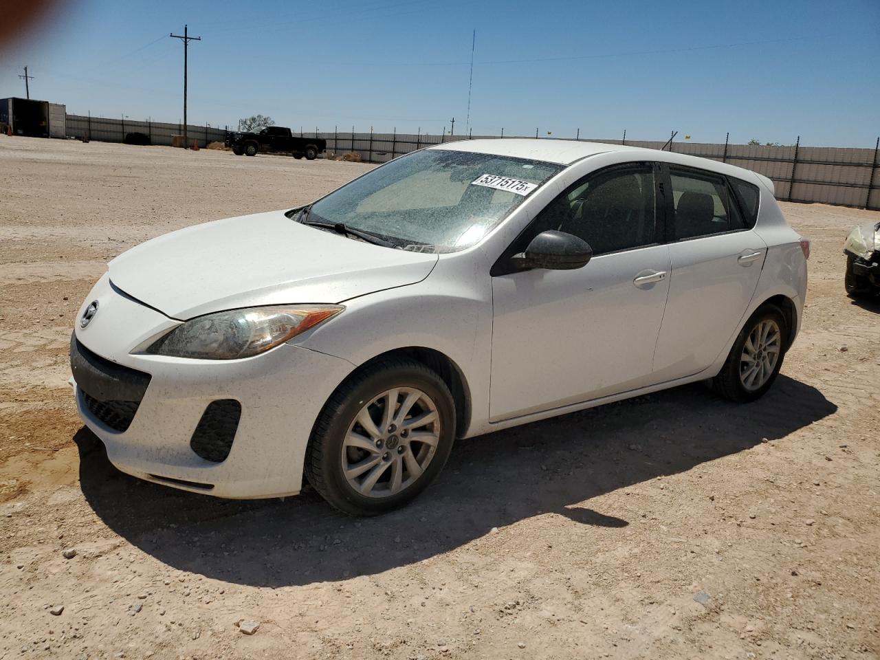2013 Mazda 3 I продається в Andrews, TX - Front End