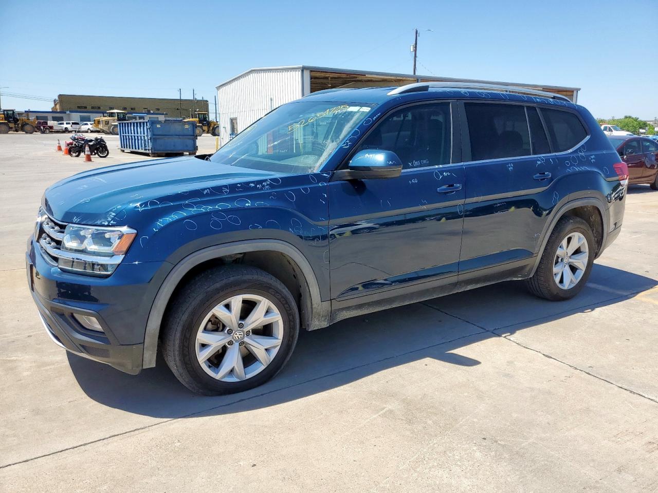 2019 Volkswagen Atlas Se en Venta en Grand Prairie, TX - Hail