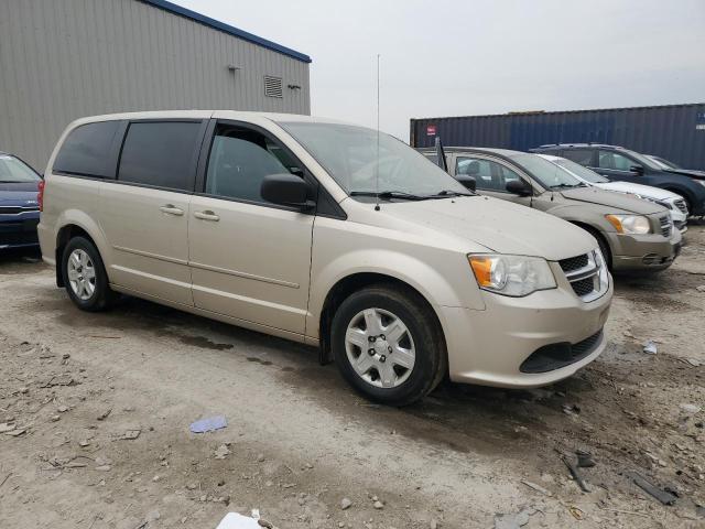  DODGE CARAVAN 2012 Золотой
