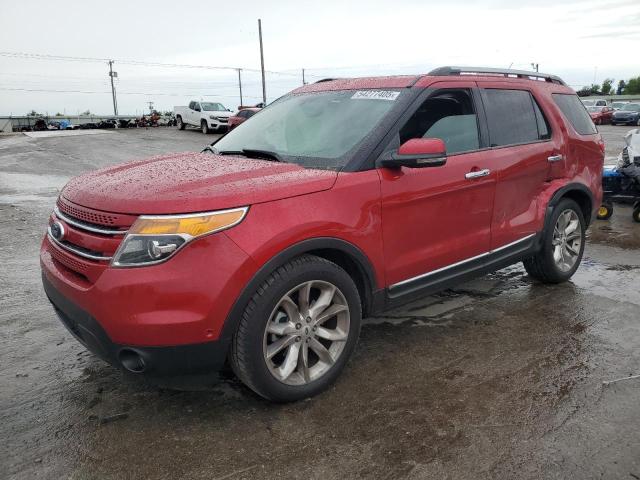  FORD EXPLORER 2012 Czerwony