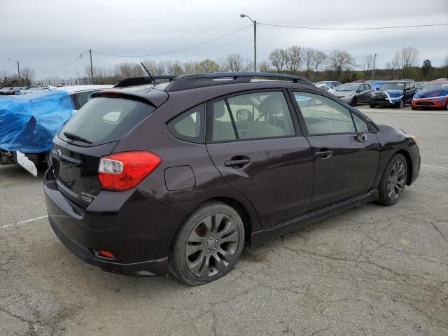  SUBARU IMPREZA 2013 Burgundy