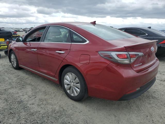  HYUNDAI SONATA 2016 Красный