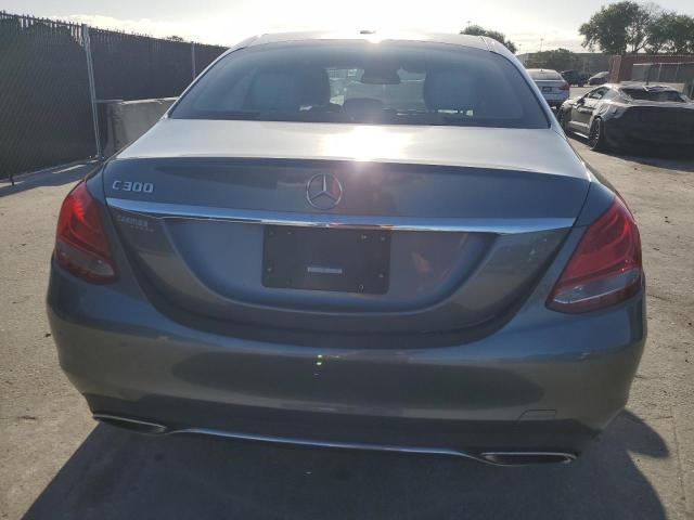  MERCEDES-BENZ C-CLASS 2018 Серый