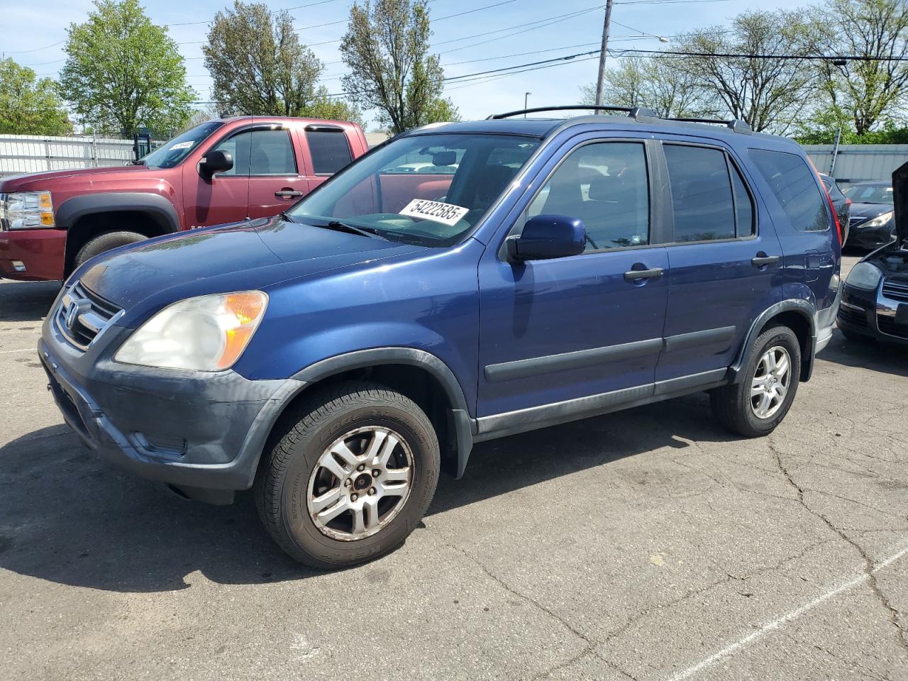2002 Honda Cr-V Ex на продаже в Moraine, OH - Rear End