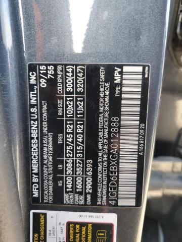 2016 MERCEDES-BENZ GLE COUPE 450 4MATIC