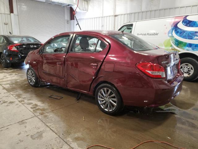  MITSUBISHI MIRAGE 2017 Maroon