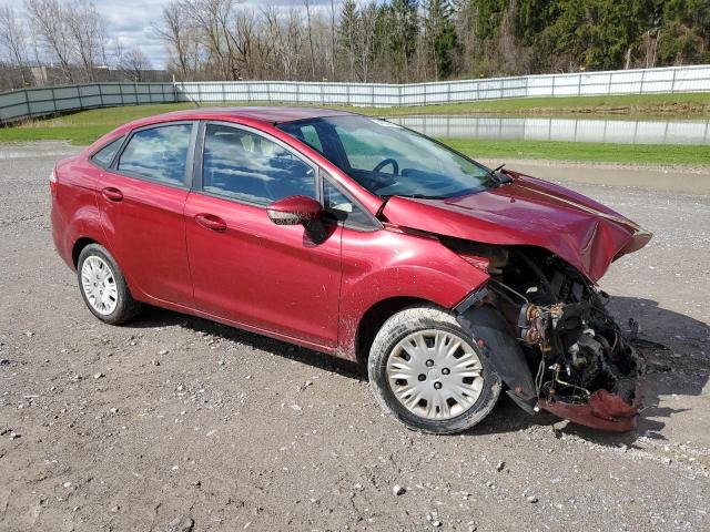  FORD FIESTA 2014 Red