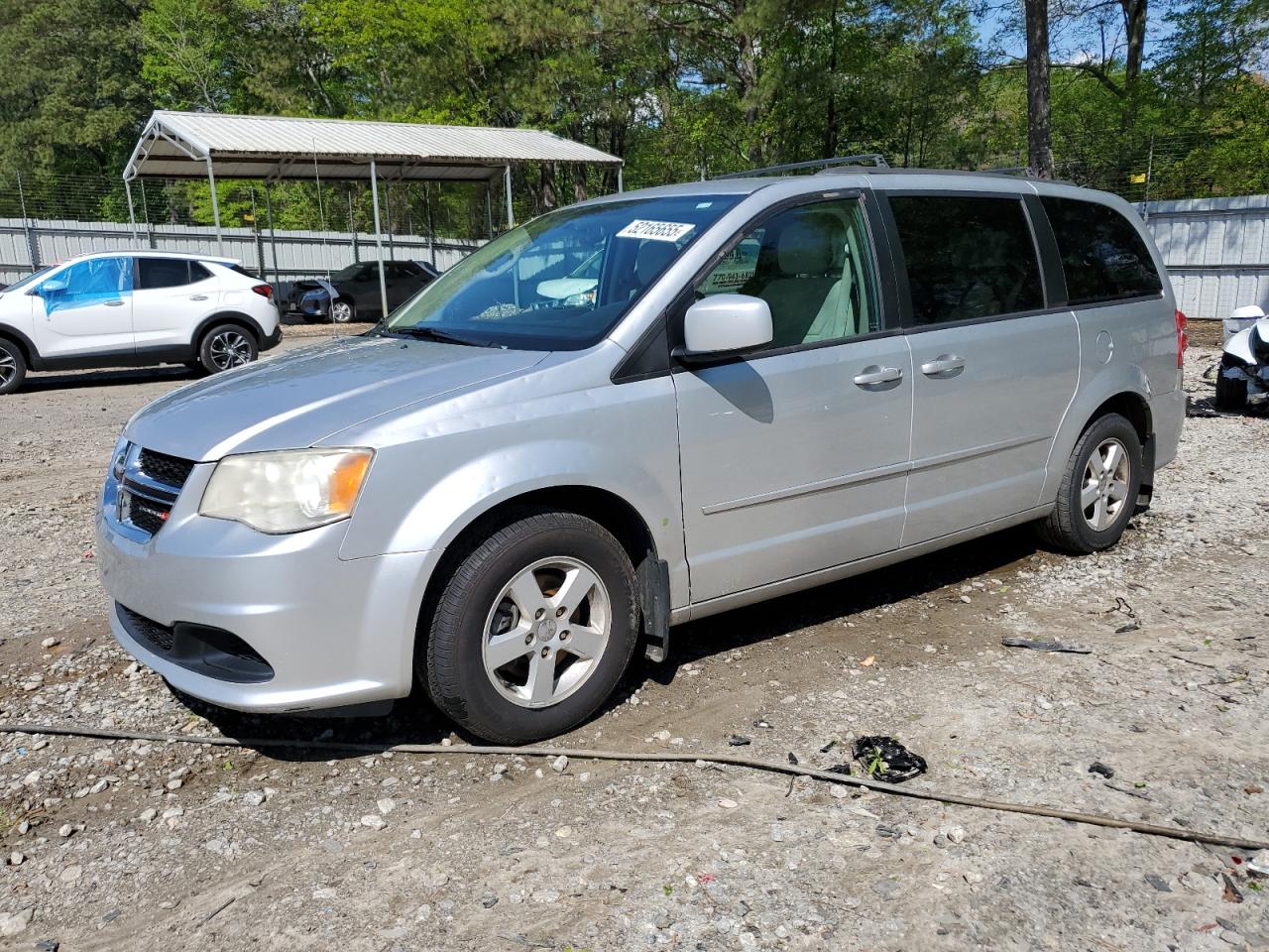 2012 Dodge Grand Caravan Sxt na sprzedaż w Austell, GA - Hail