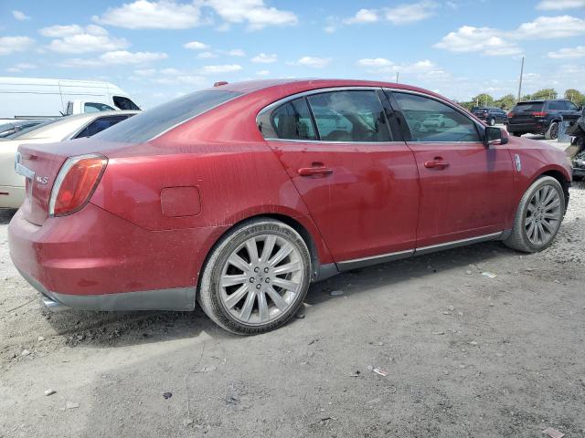  LINCOLN MKS 2012 Czerwony