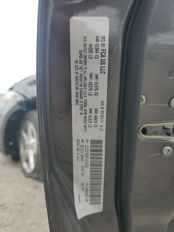 2015 Dodge Dart Sxt VIN: 1C3CDFBB9FD315436 Lot: 51819095