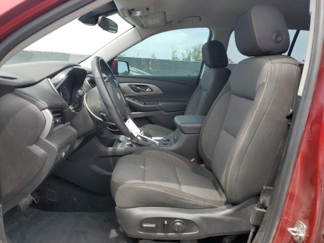  CHEVROLET TRAVERSE 2021 Czerwony