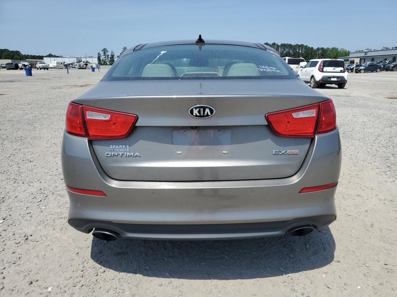 2015 Kia Optima Ex VIN: 5XXGN4A76FG487411 Lot: 55029195