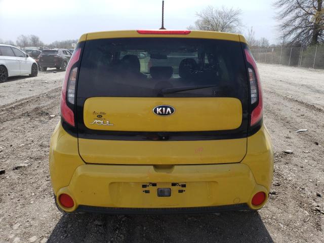  KIA SOUL 2015 Жовтий