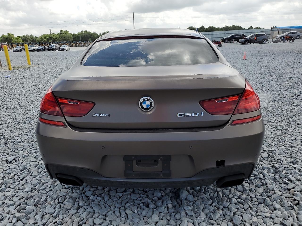 2014 BMW 650 Xi Gran Coupe VIN: WBA6B4C56ED760319 Lot: 58364385