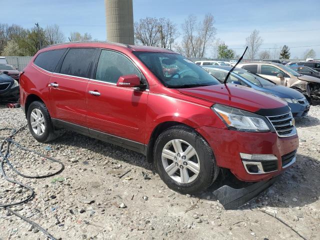  CHEVROLET TRAVERSE 2013 Czerwony