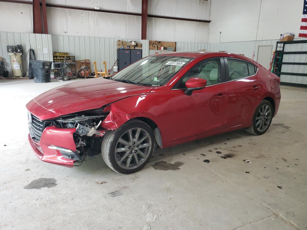 2018 Mazda 3 Grand Touring იყიდება Hurricane-ში, WV - Front End