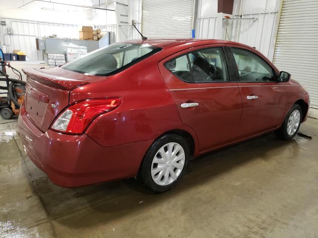  NISSAN VERSA 2019 Czerwony