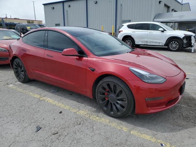  TESLA MODEL 3 2022 Red