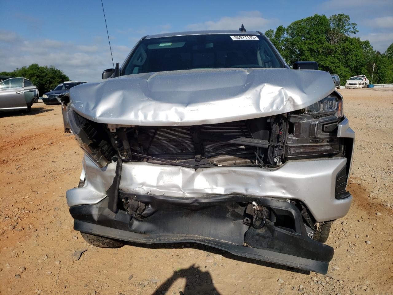2021 Chevrolet Silverado K1500 Rst VIN: 1GCRYEED2MZ161749 Lot: 55077185