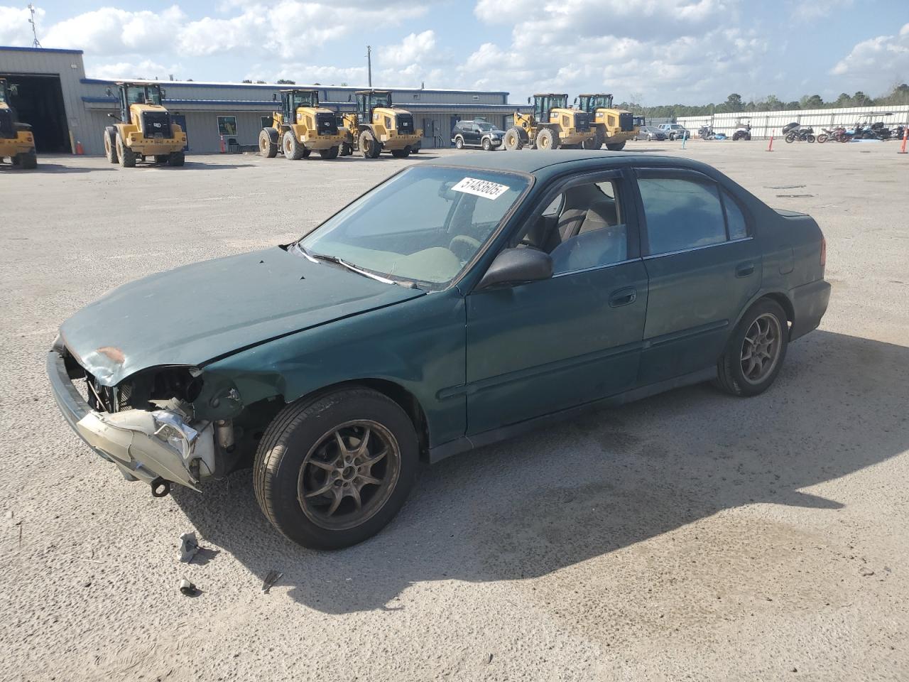 2000 Honda Civic Base na sprzedaż w Harleyville, SC - Front End
