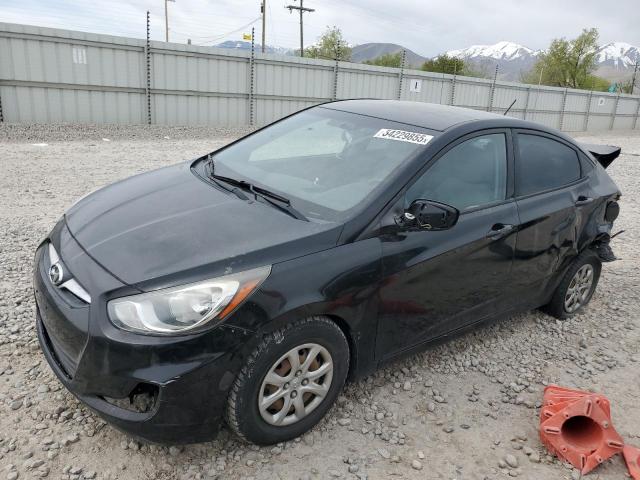  HYUNDAI ACCENT 2014 Черный