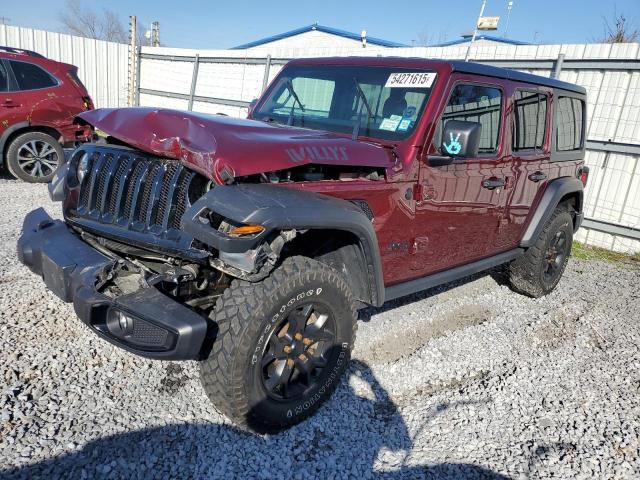  JEEP WRANGLER 2021 Красный