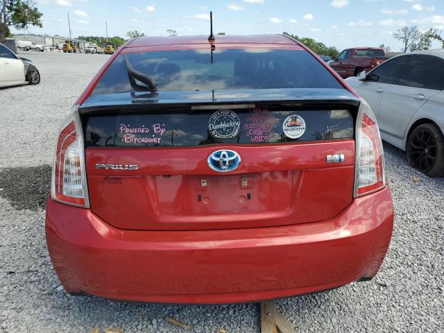  TOYOTA PRIUS 2015 Бордовый