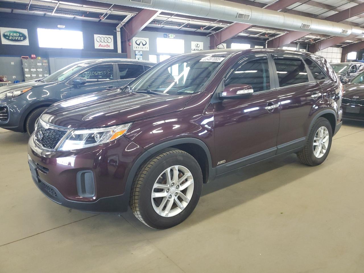2014 Kia Sorento Lx na sprzedaż w East Granby, CT - Minor Dent/Scratches