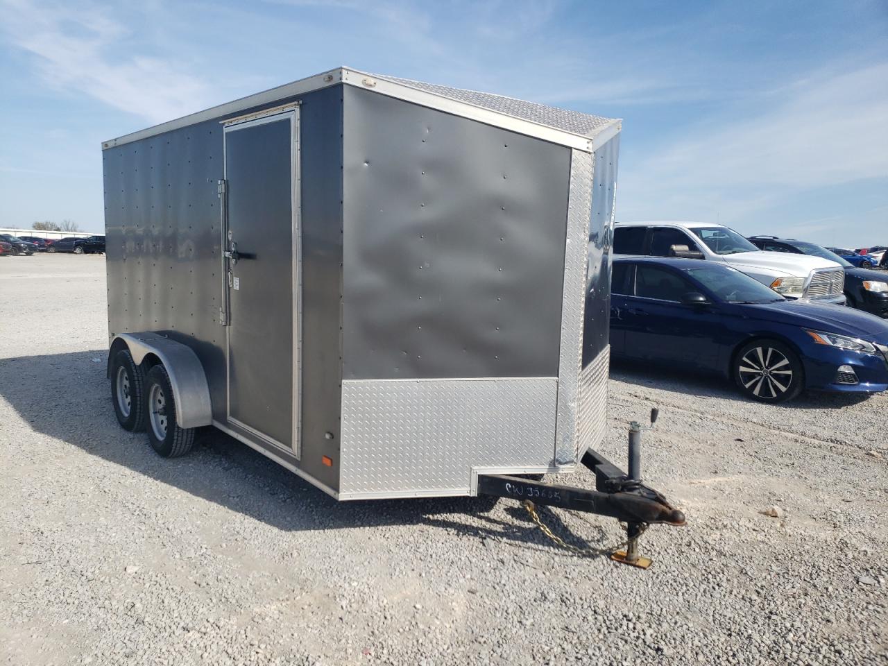 2018 Covered Wagon Cw7X14Ta2 Enclosed Cargo Trailer for Sale in Earlington, KY - Hail