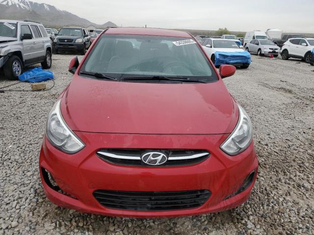  HYUNDAI ACCENT 2017 Червоний