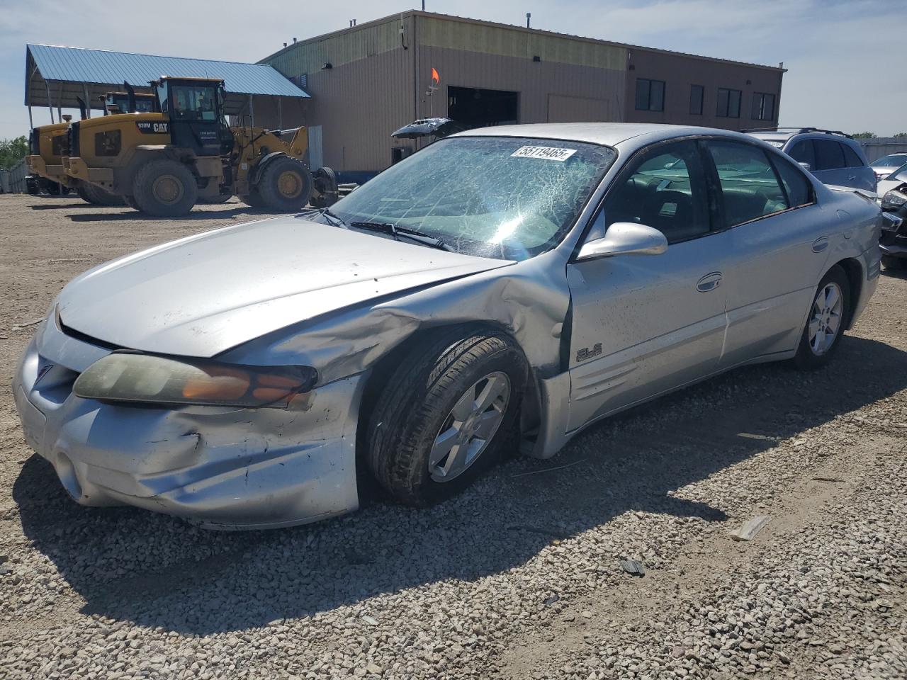 2001 Pontiac Bonneville Sle на продаже в Kansas City, KS - Undercarriage