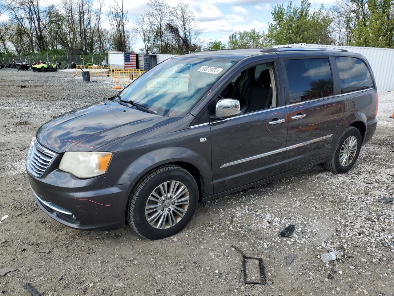 2014 Chrysler Town & Country Touring L იყიდება Baltimore-ში, MD - Rear End