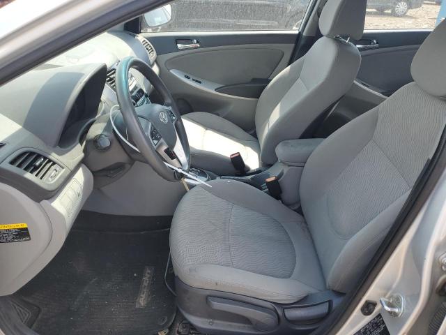 HYUNDAI ACCENT 2014 Серебристый