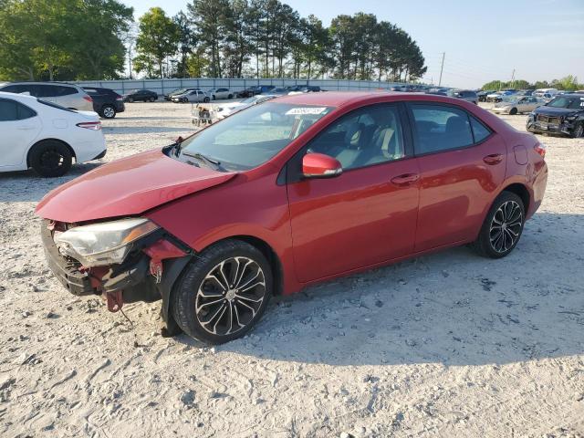  TOYOTA COROLLA 2016 Красный