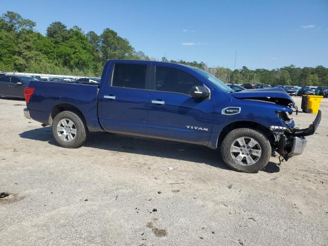  NISSAN TITAN 2017 Blue