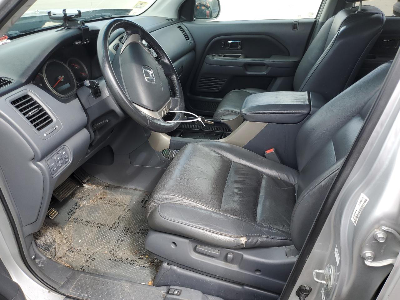 2006 Honda Pilot Ex VIN: 2HKYF18676H539596 Lot: 88340845