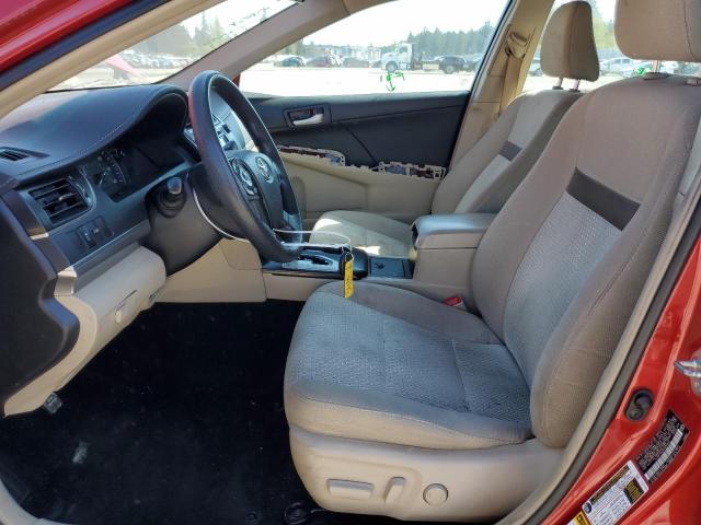  TOYOTA CAMRY 2014 Red