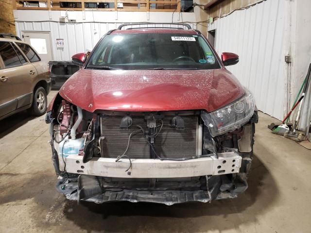  TOYOTA HIGHLANDER 2019 Burgundy