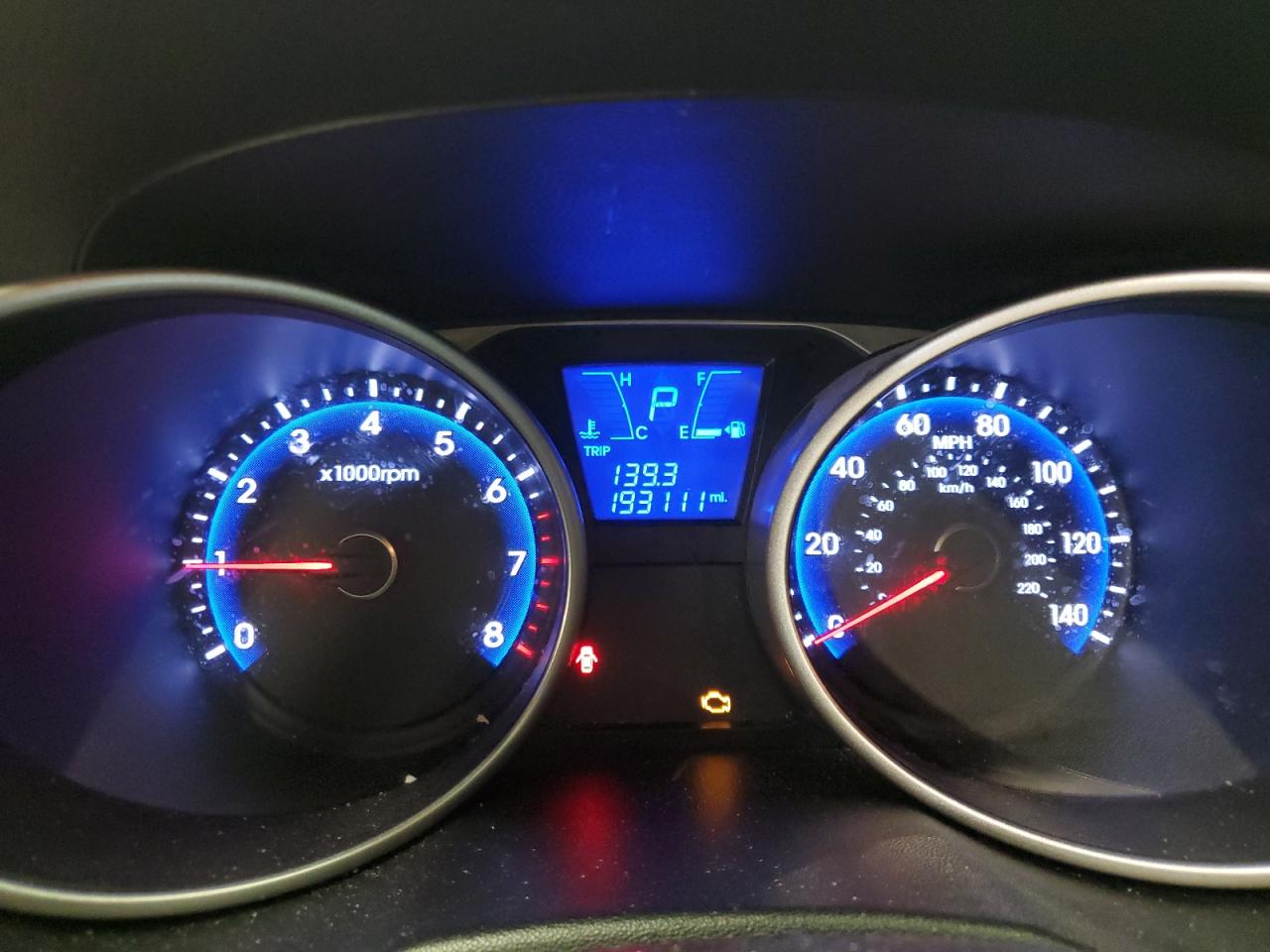 2014 Hyundai Tucson Blu VIN: 818058 Lot: 51732115