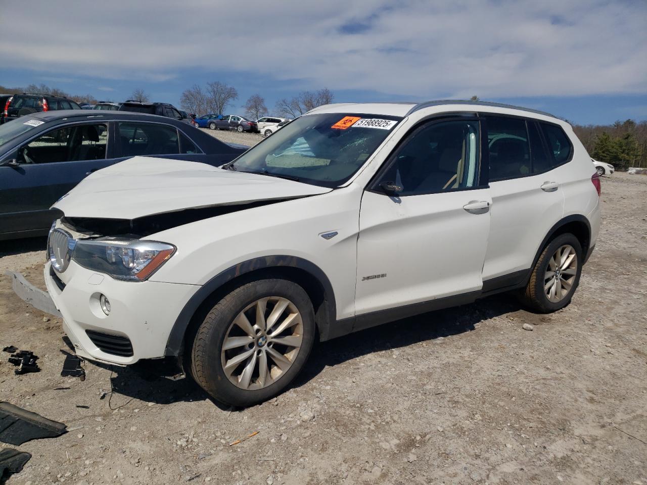 2017 Bmw X3 Xdrive28I for Sale in West Warren, MA - Front End