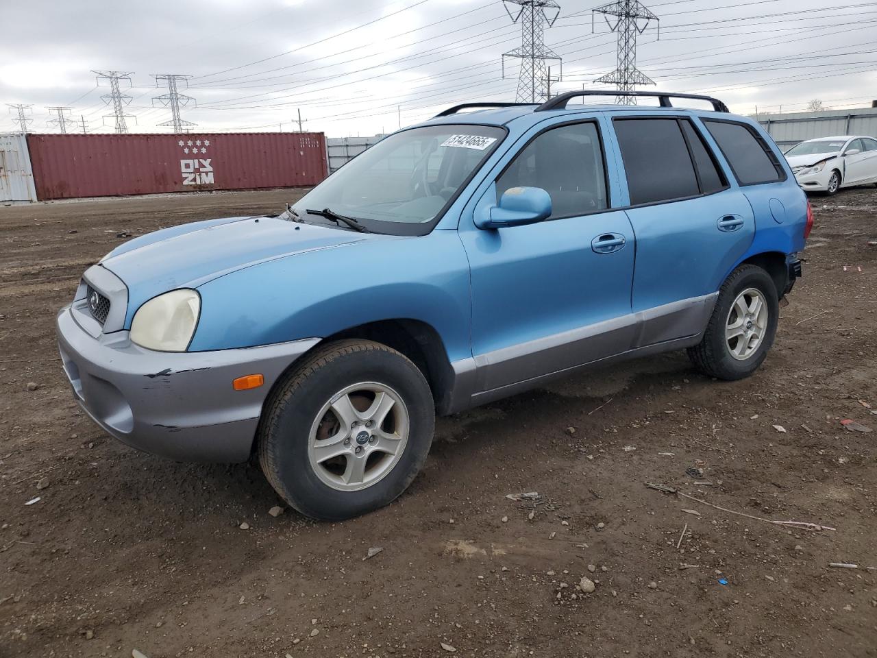 2004 Hyundai Santa Fe Gl for Sale in Elgin, IL - Rear End